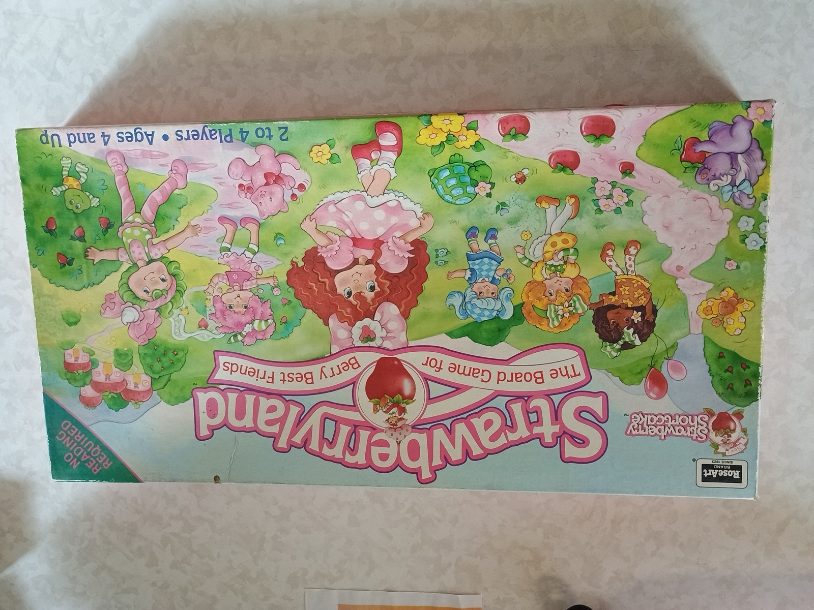 Vintage Strawberry Shortcake Strawberryland Game 1992 RoseArt – Complete!