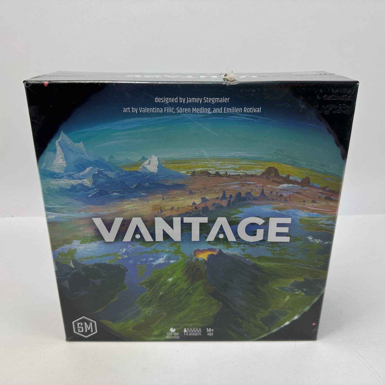 New Factory Sealed Vantage Board Game | Stonemaier SM Games 3rd Printing Read