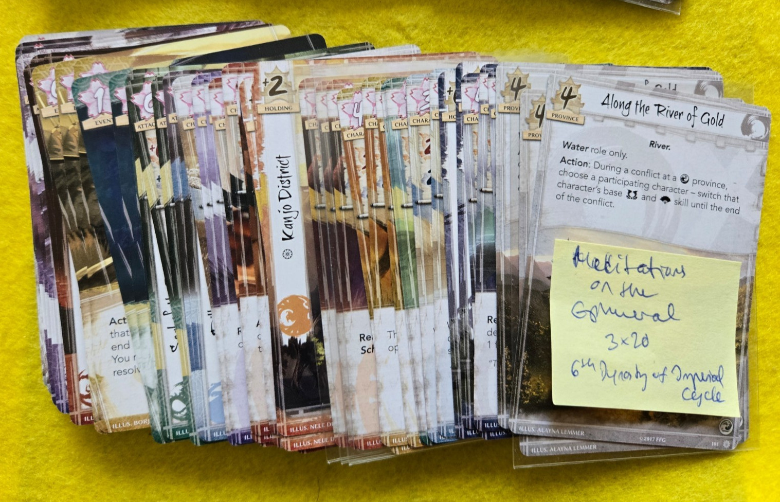 Legend of the Five Rings LCG Imperial Cycle Full Set. SHIPS FREE!!!