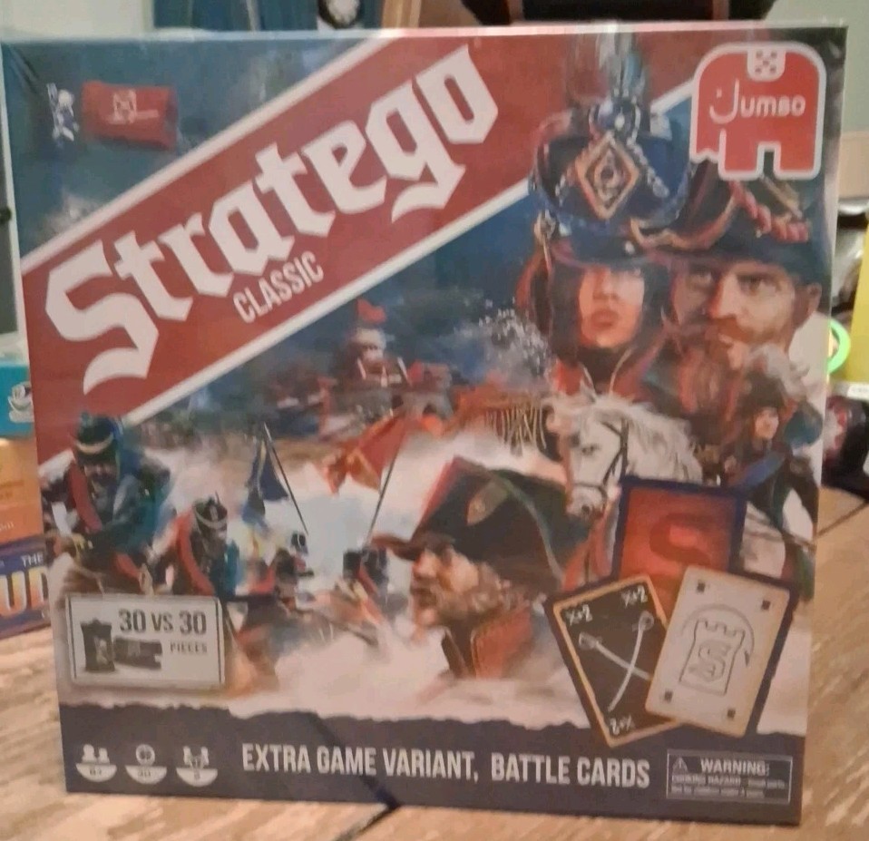 Stratego Classic Board Game JUMBO NEW SEALED