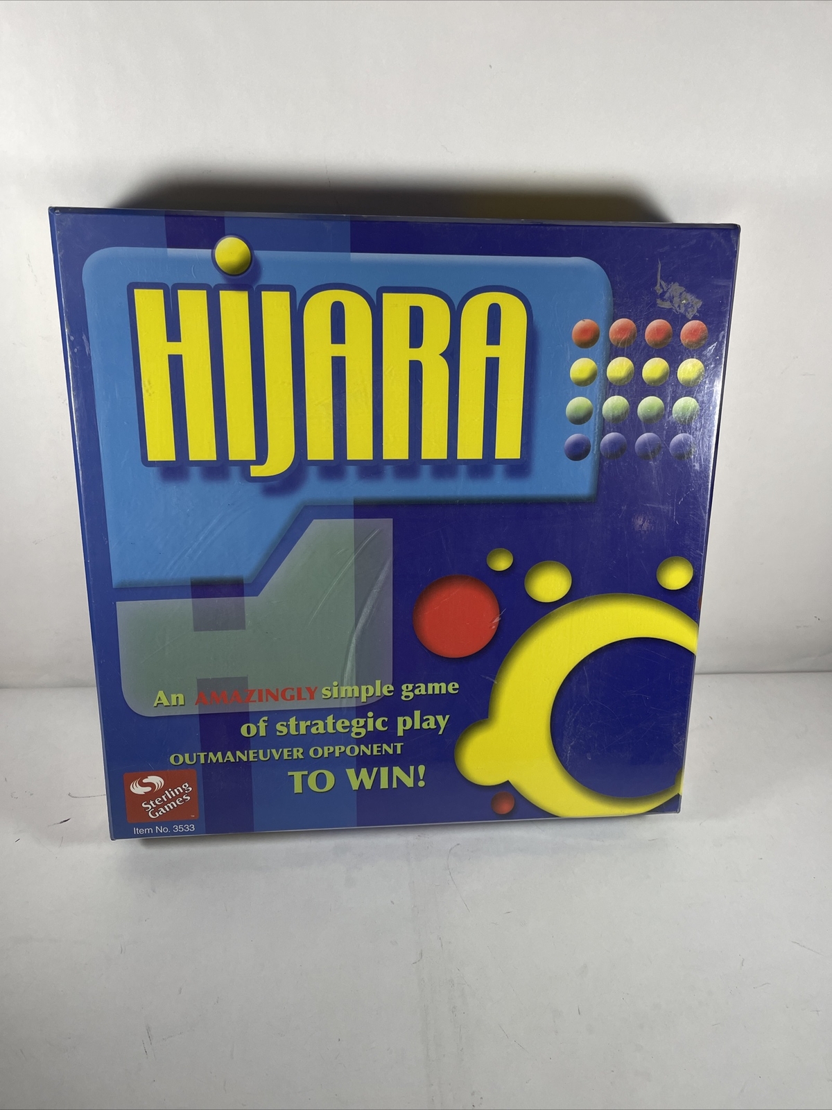 Hijara Strategy Board Game 2003 Sunnywood NO. 3533 Sterling Games – NEW Ages 8+