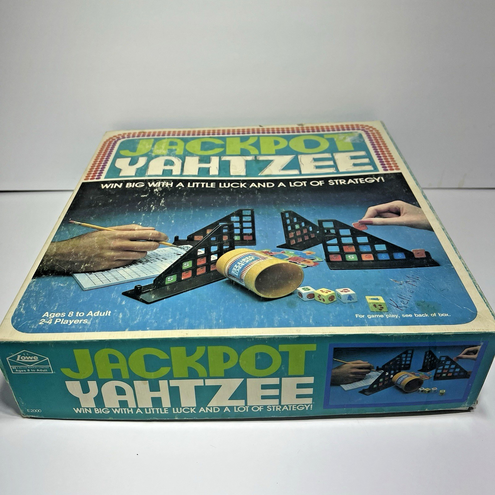 1980 Jackpot Yahtzee Game by E.S. Lowe Complete in Good Condition FREE SHIPPING