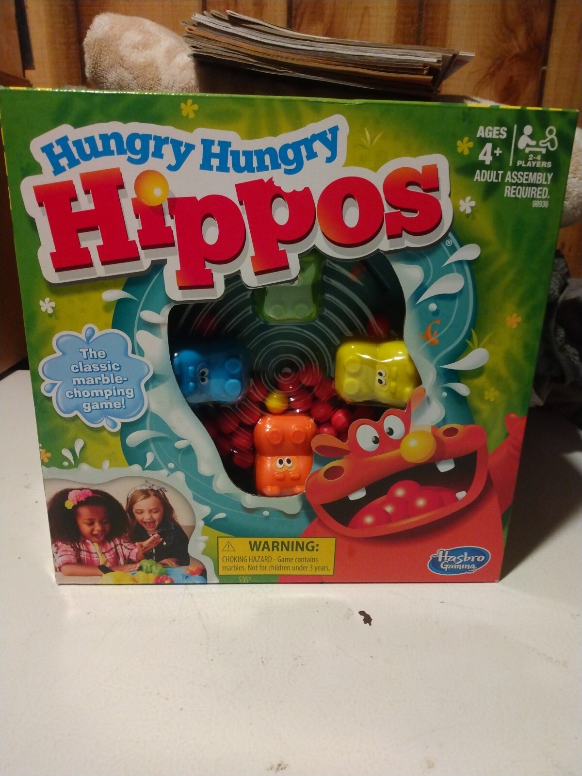 Hasbro Hungry Hungry Hippos Game One Size Multi 2017 Sealed New Sealed 2017