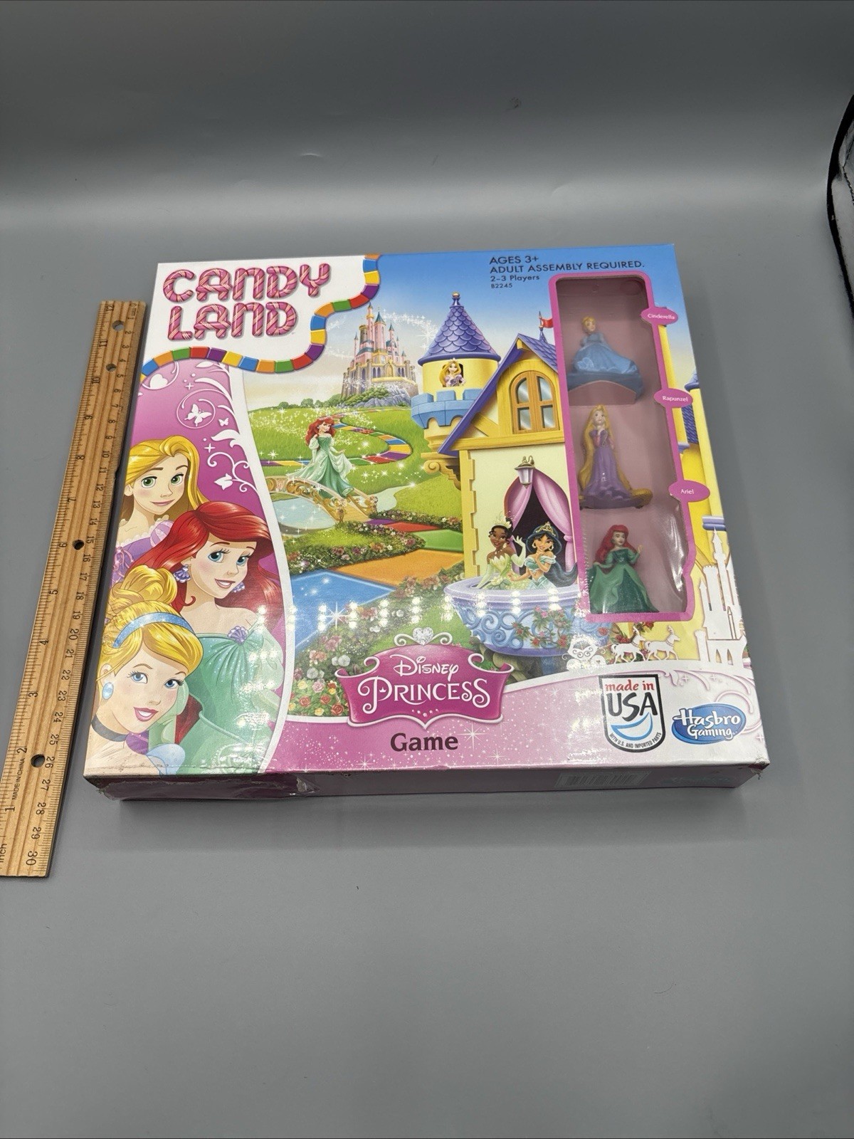 Candy Land Disney Princess Edition Kids Board Preschool Games for 2 to 3 Players