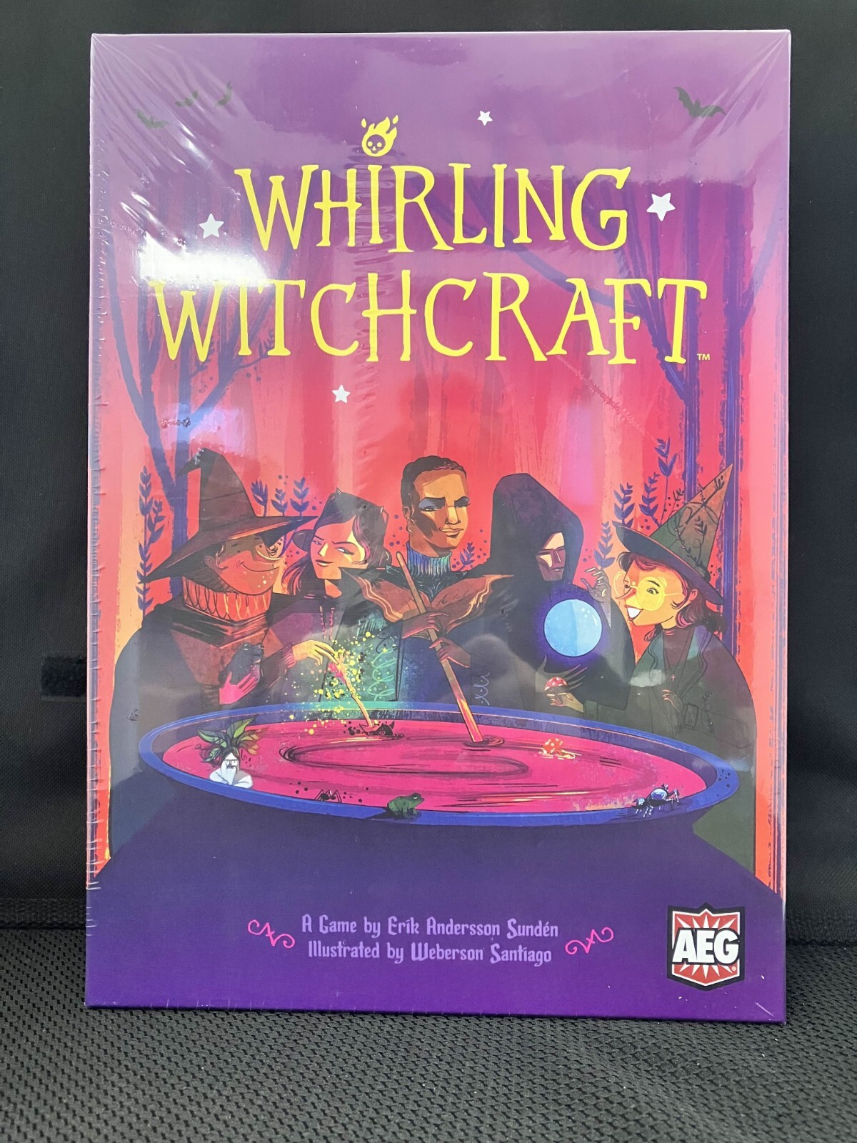 Whirling Witchcraft – AEG Board Game — BRAND NEW — FACRORY SEALED!!!