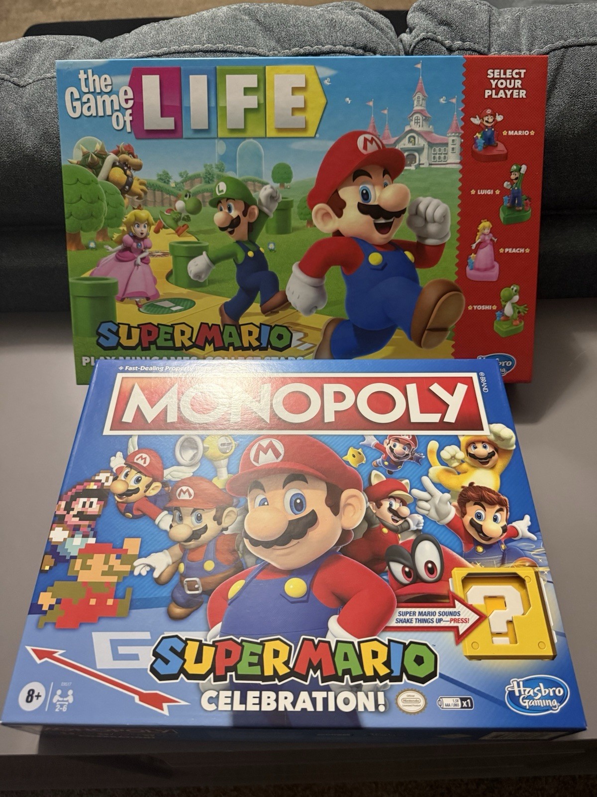 Hasbro Super Mario Monopoly And The Game Of Life Missing Monopoly Player Tokens