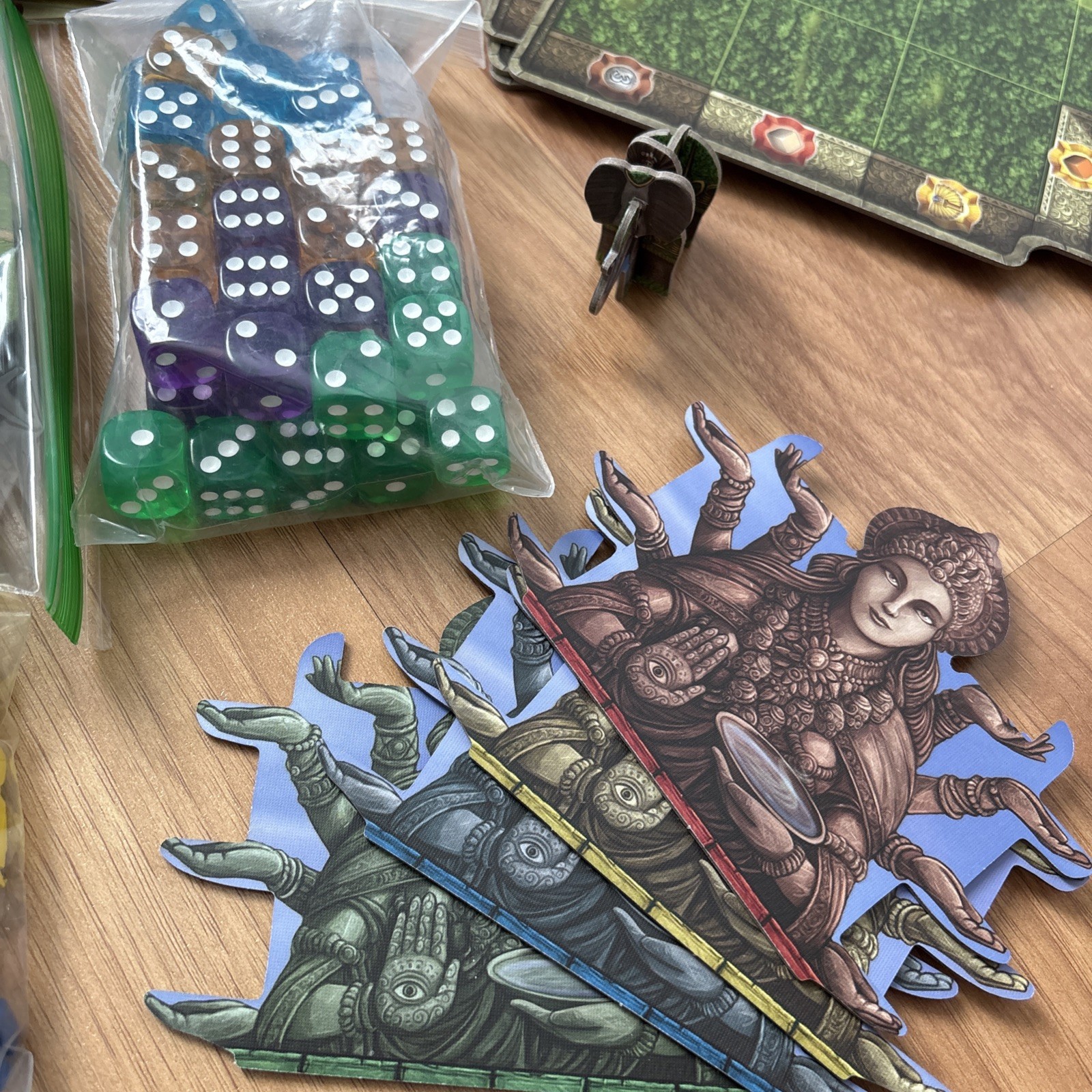 Rajas of The Ganges Strategy Board Game, Goodie Box 1 & 2 (all in base game box)