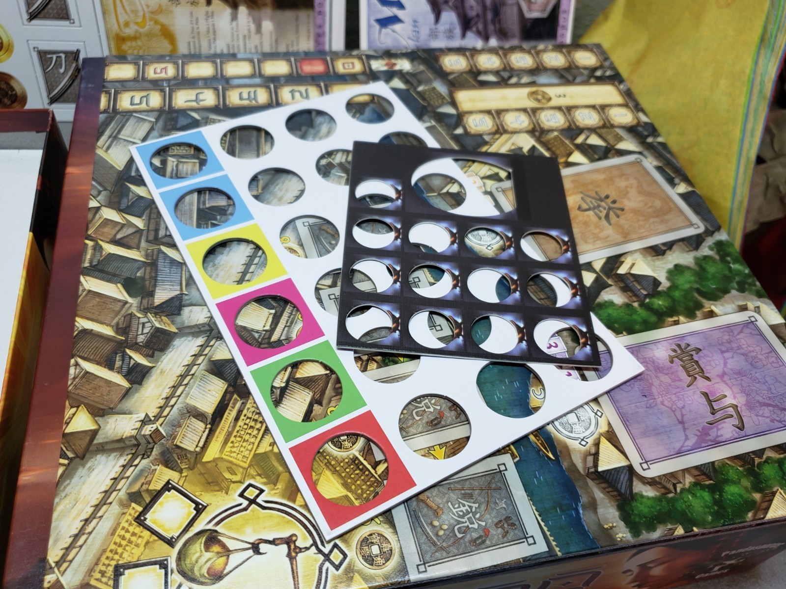 Yedo Board Game, Pandasaurus Games, 2013, 2–5 players,Pre-owned