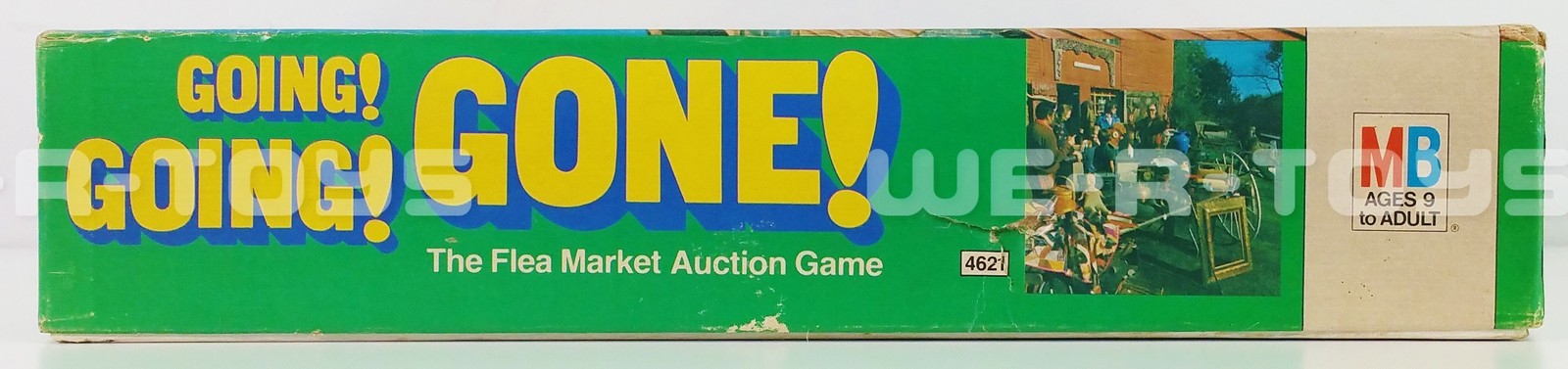 Going! Going! Gone! The Flea Market Auction Game 4621 Milton Bradley 1975 USED