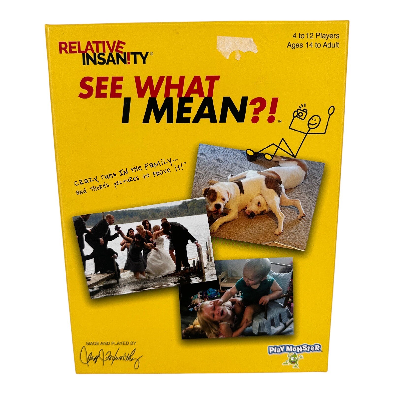 Jeff Foxworthy Relative Insanity See What I Mean?! Party Game New Sealed