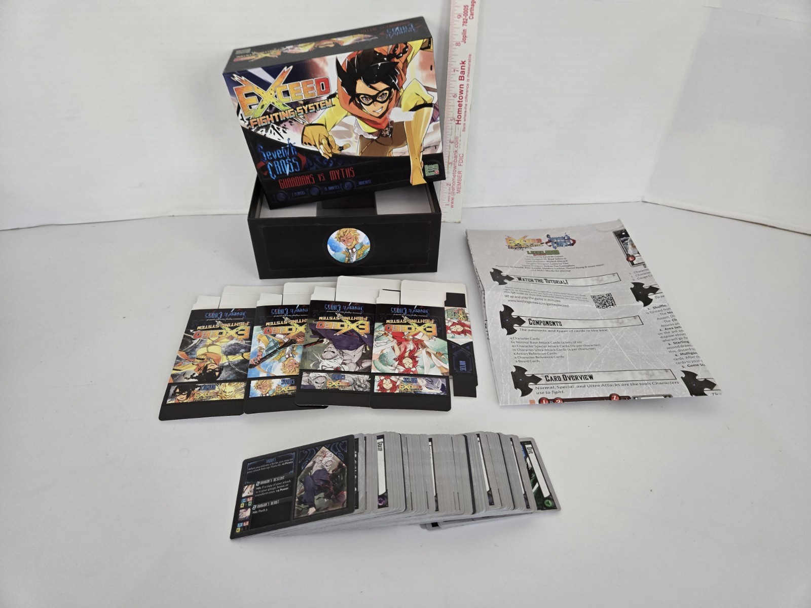 Exceed Fighting System Seventh Cross Guardians V Myths **READ** FREE SHIPPING