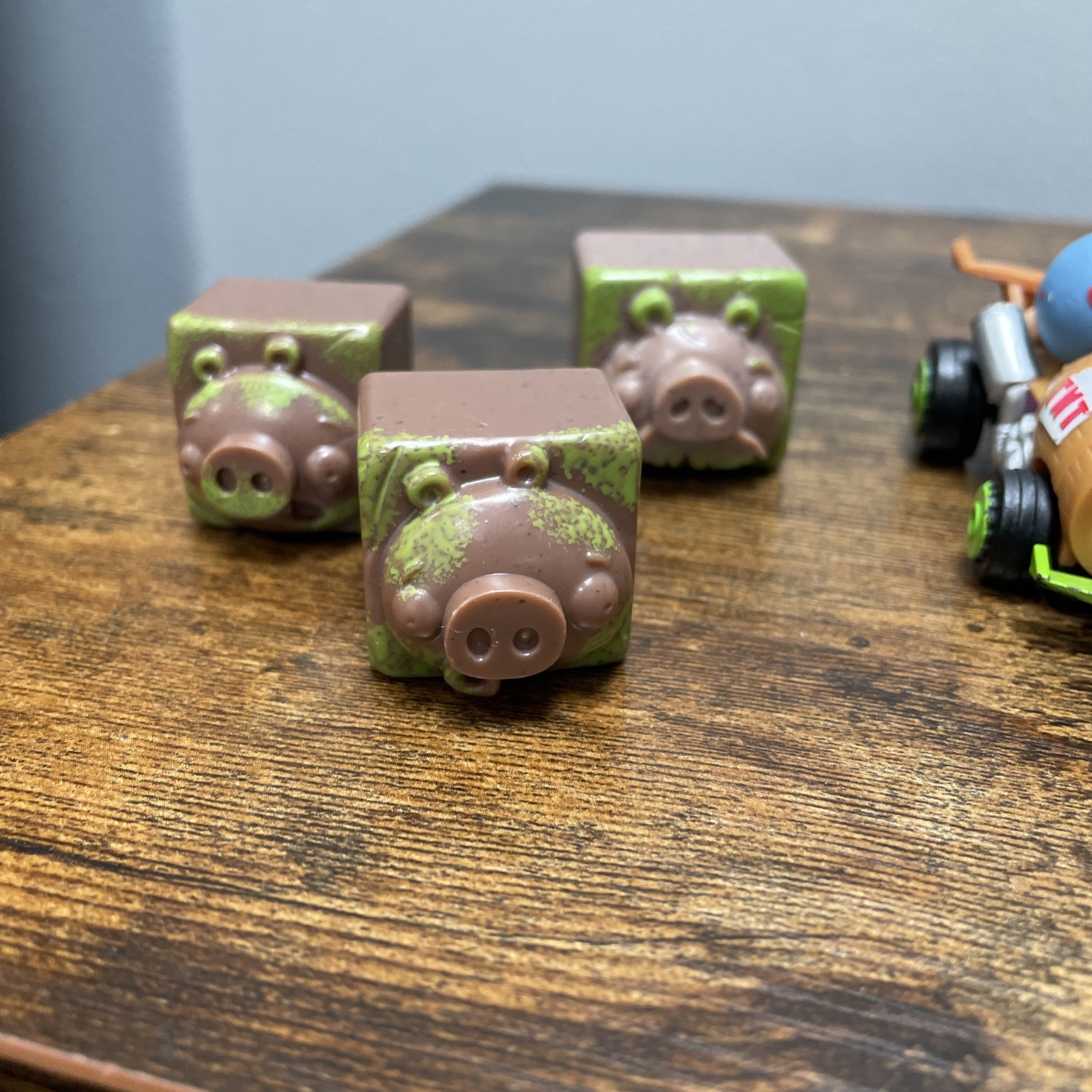 Angry Birds Go Jenga Game Terence Bubbles Chuck Kart Racer Lot Removable Heads