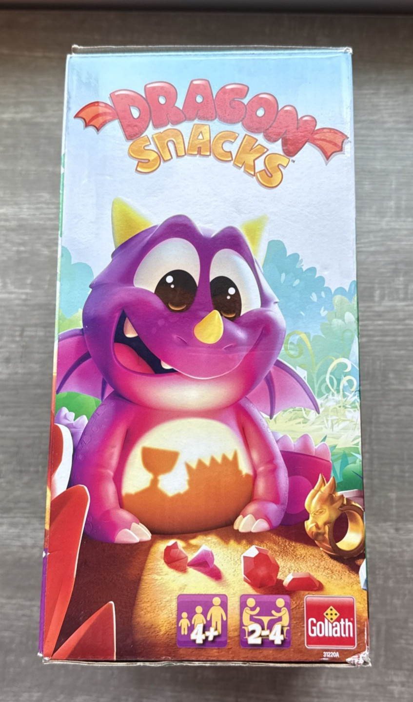 Dragon Snacks 2019 Game COMPLETE Instructions Lights & Sounds Tested Works