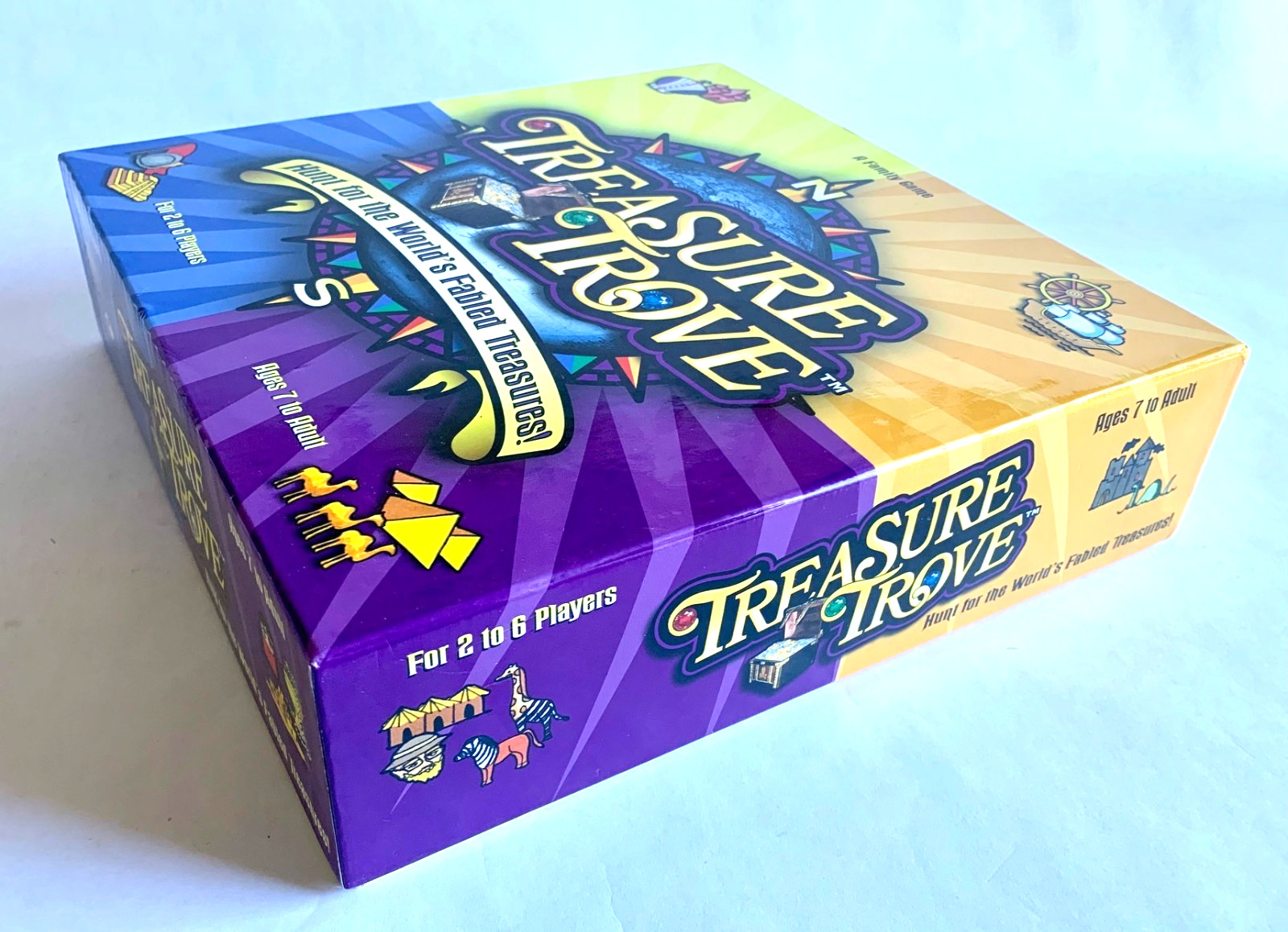 Treasure Trove Board Game 2008 Complete Family Kids Fun Treasure Hunt Adventure