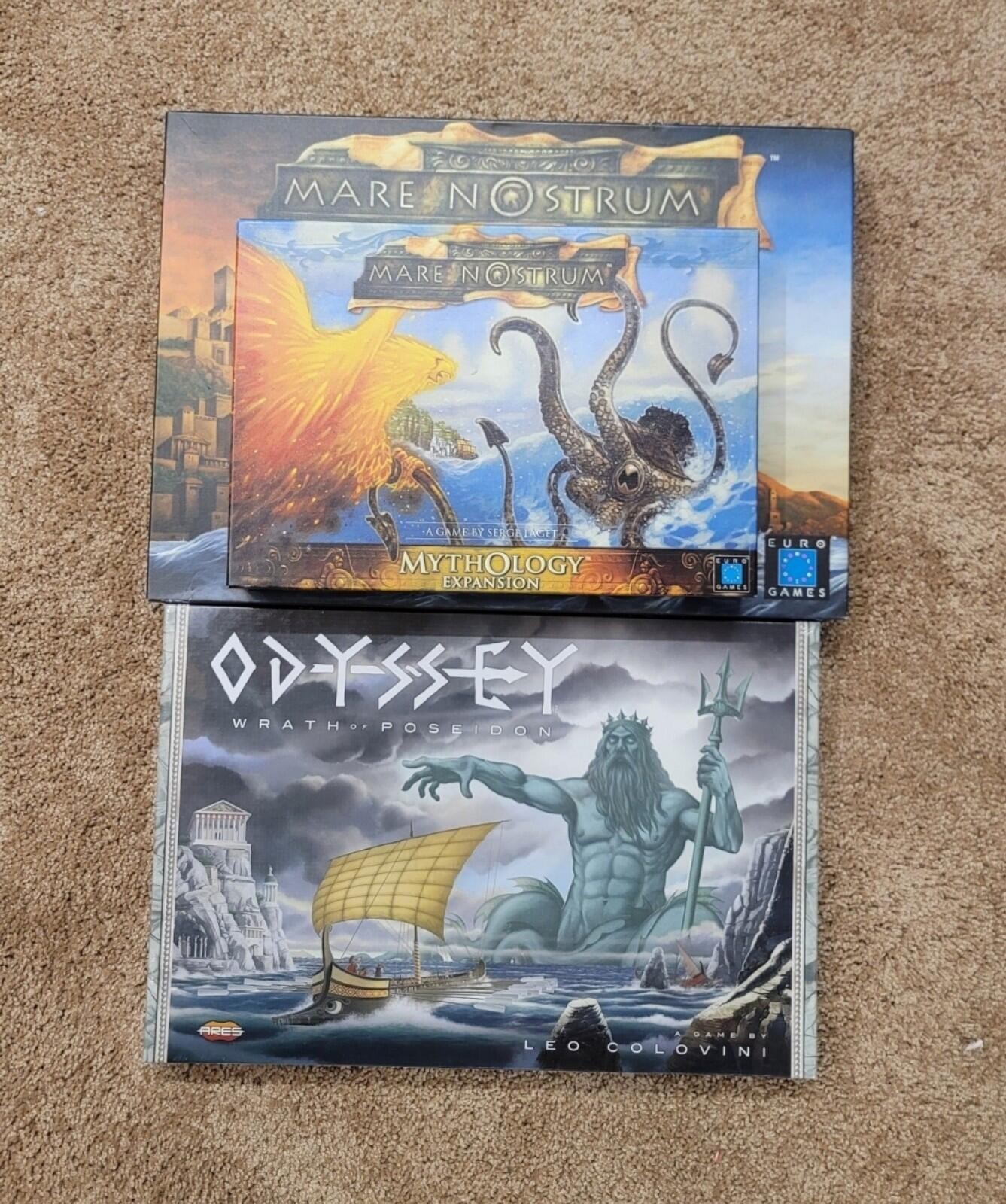 Mare Nostrum with Mythology expansion + Free game