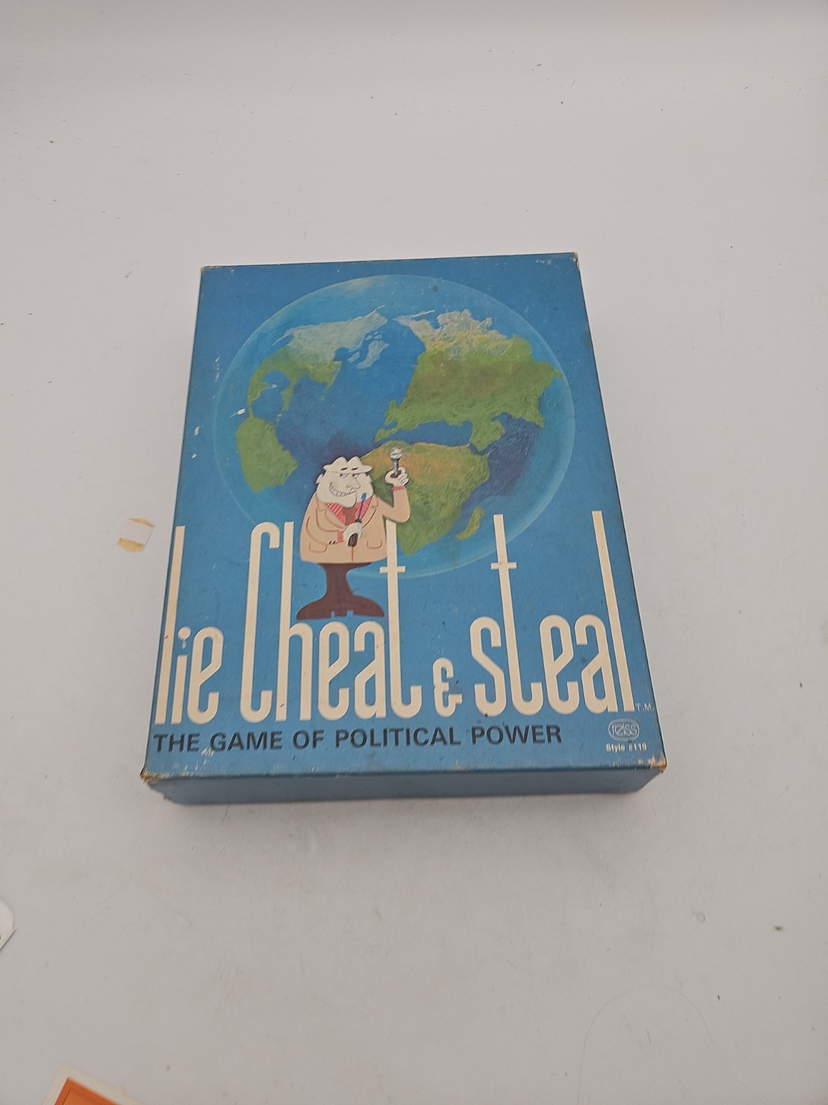 VTG 1976 Lie Cheat & Steal Board Game – The Game of Political Power – COMPLETE