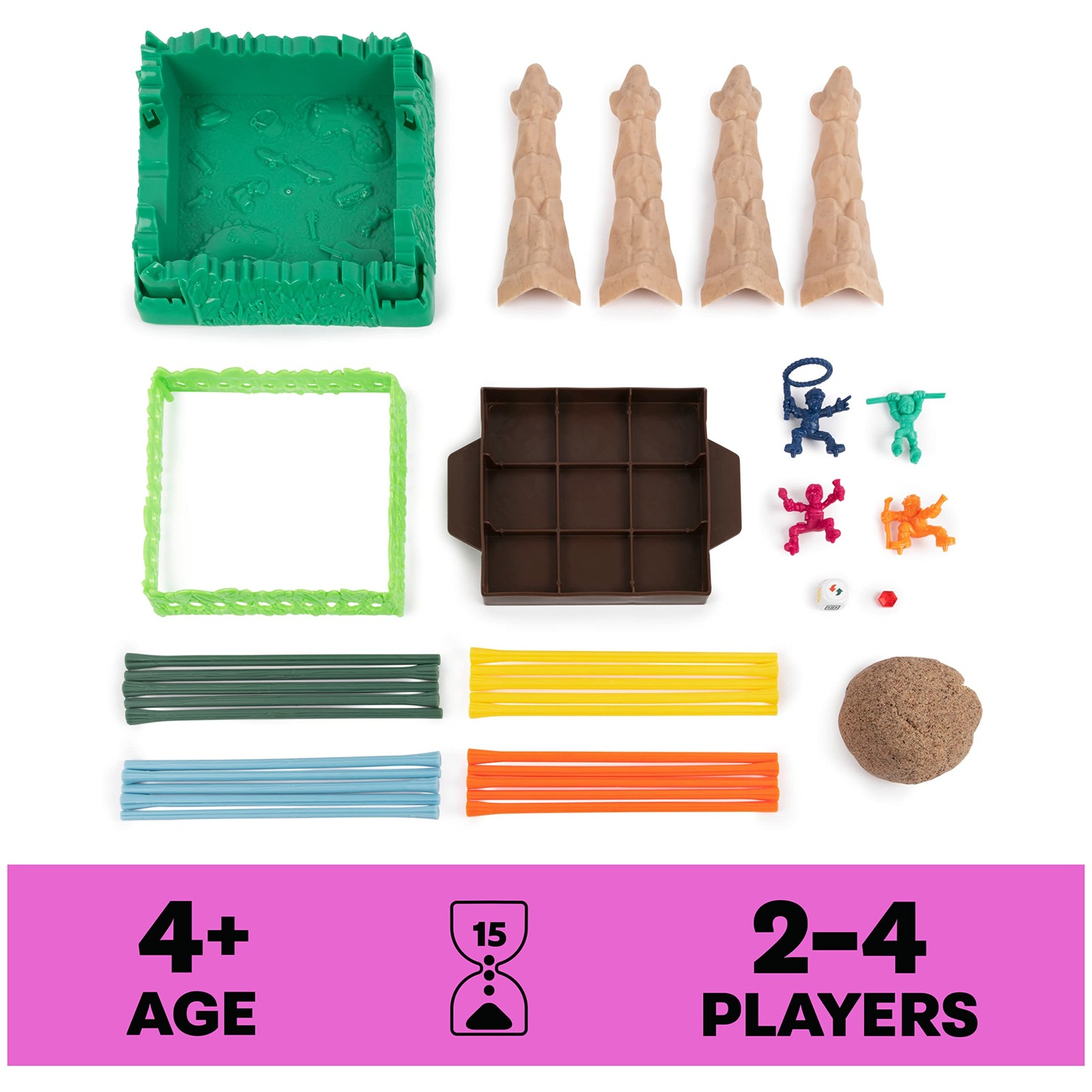 Sink N’ Sand, Quicksand Kids Board Game with Kinetic Sand for Sensory Fun and…