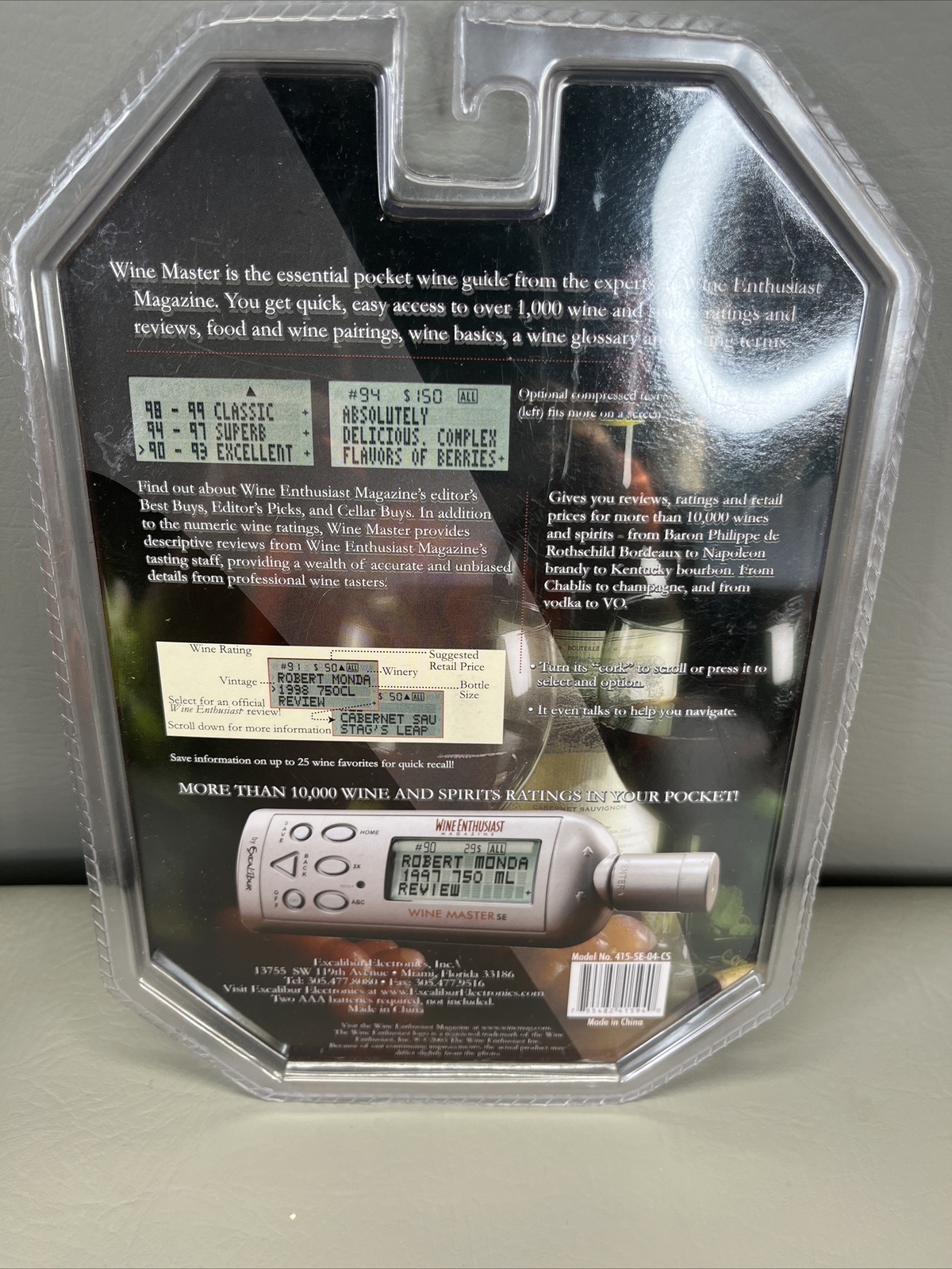 Excalibur Games Electronics Wine Masters Special Edition