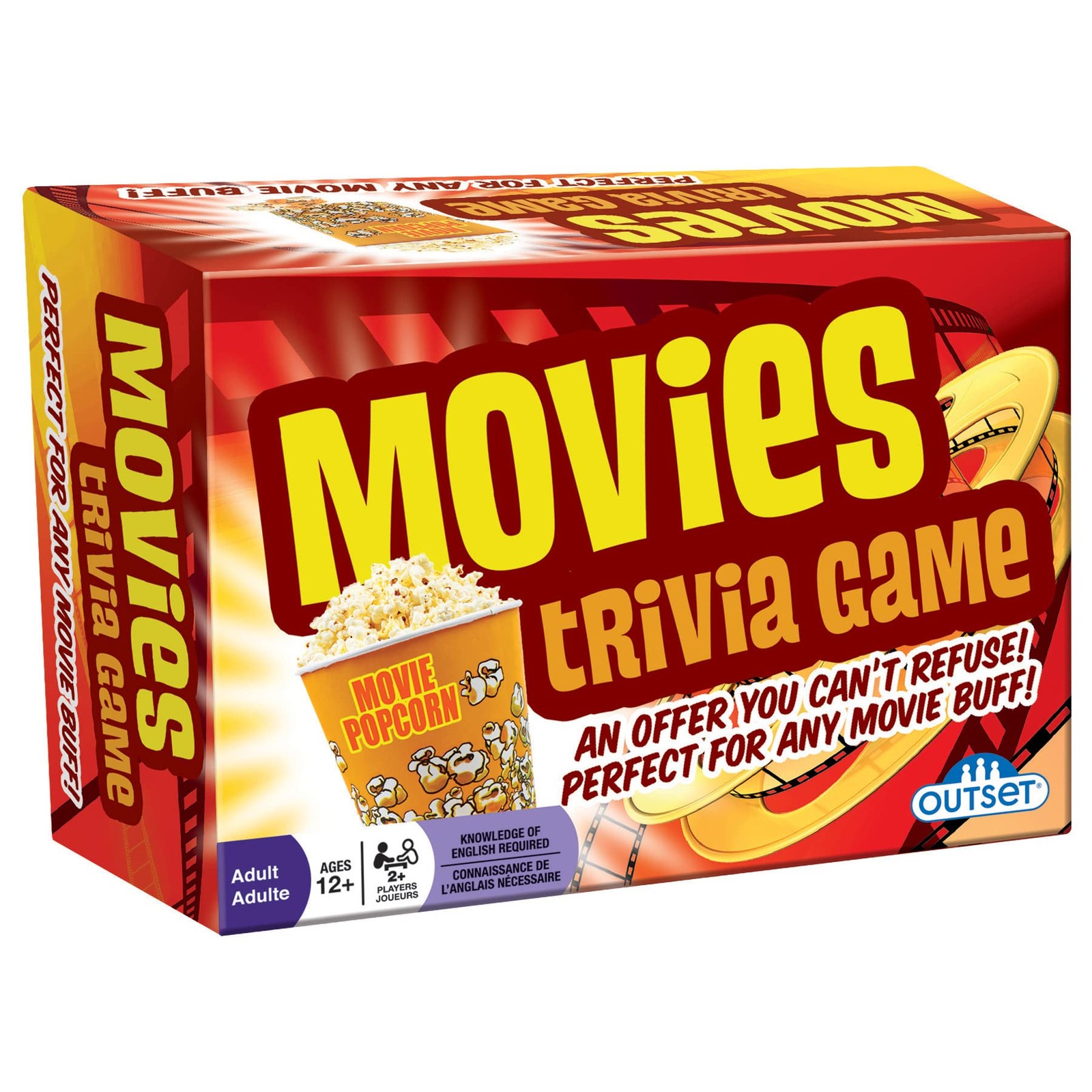Movies Trivia Game – Party Game – Family Game – Travel Game – Fun and Easy to…