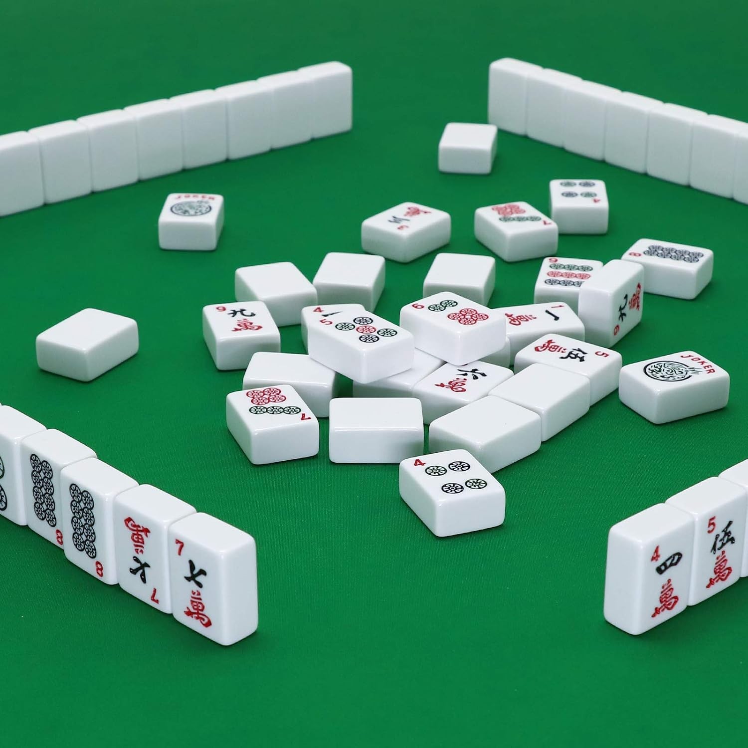 Mahjong Table Cover Anti Slip Noise Reduction Mat for Mahjong Game Table
