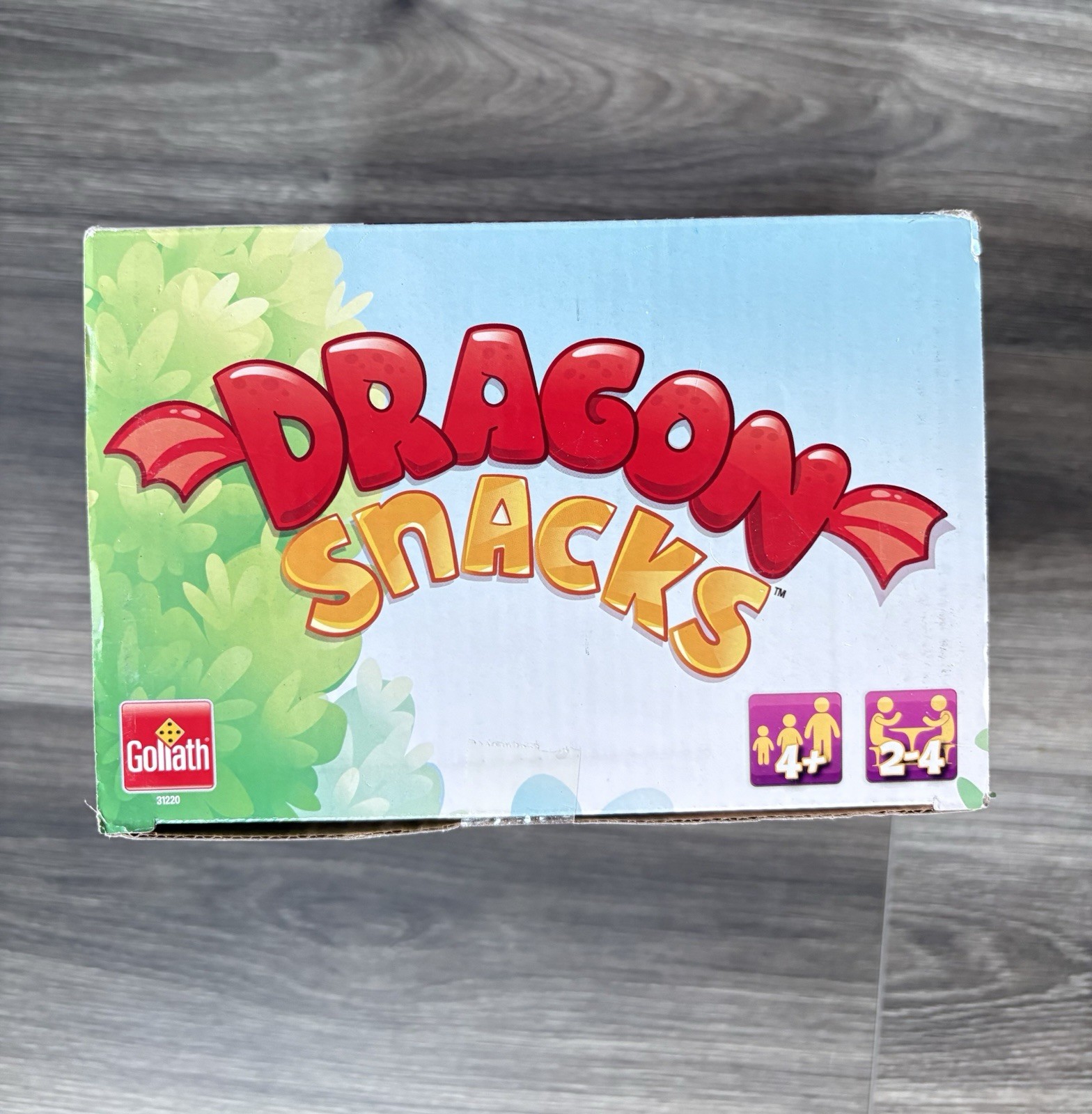 Goliath DRAGON SNACKS Game w/Lights & Sounds Complete ~ Collect Treasures To Win