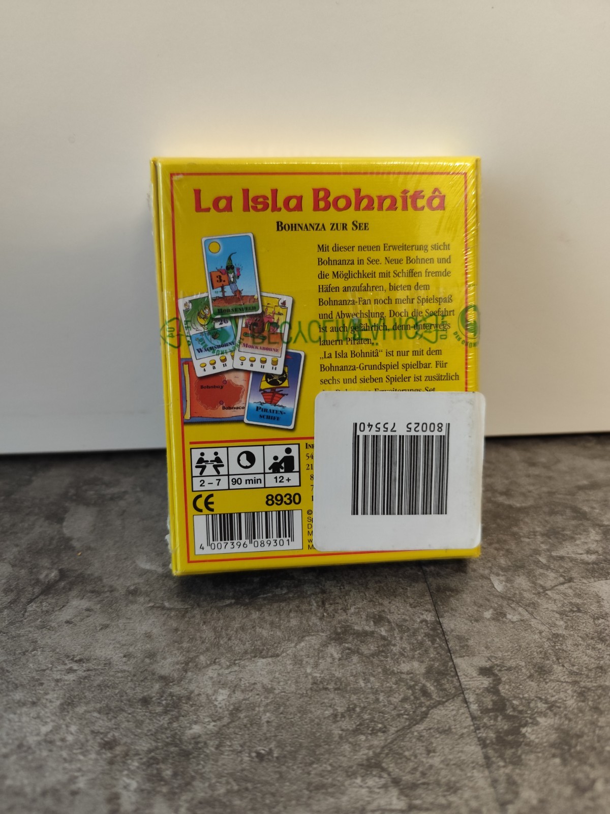 La Isla Bohnita – Bohnanza expansion – card game – BNIB – Amigo Verlag