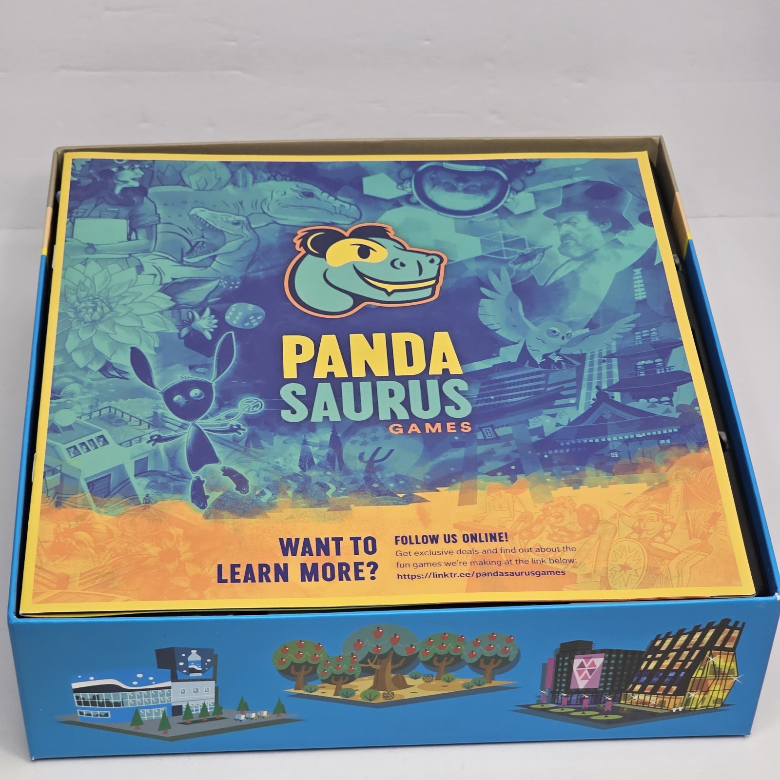 Machi Koro 2 Board Pandasauraus Game Complete