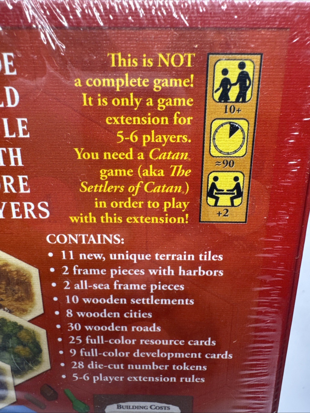 [NEW SEALED] Settlers of Catan 5-6 Player Extension