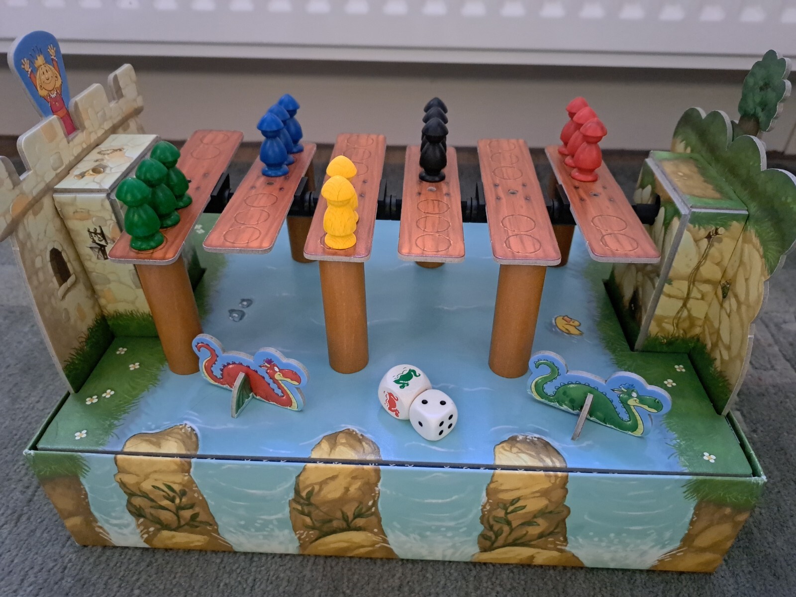 Schmidt Spiel – WACKELBRÜCKE Spiel WACKEL BRÜCKE komplett ab 5 Jahre !