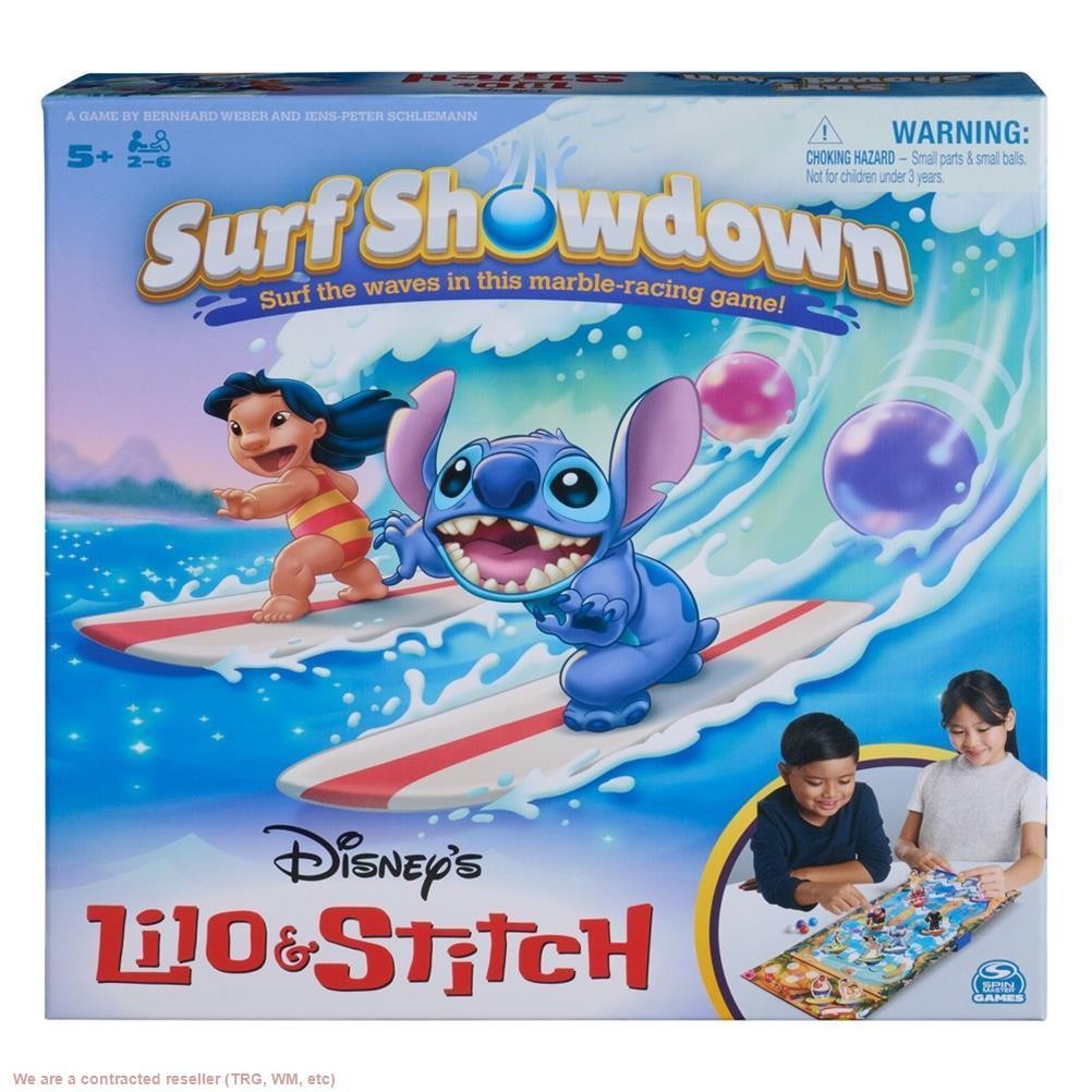 Spin Master Games Disney’s Lilo & Stitch Surf Showdown Marble Game