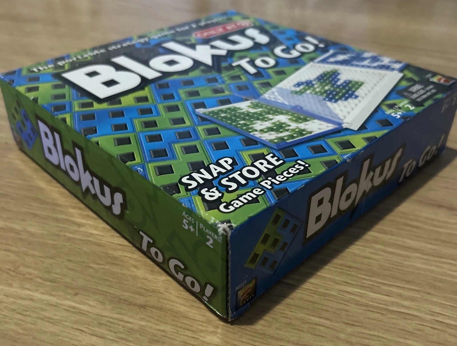 **100% COMPLETE** Blokus To Go Game Mattel 2009 Perfect Travel Entertainment
