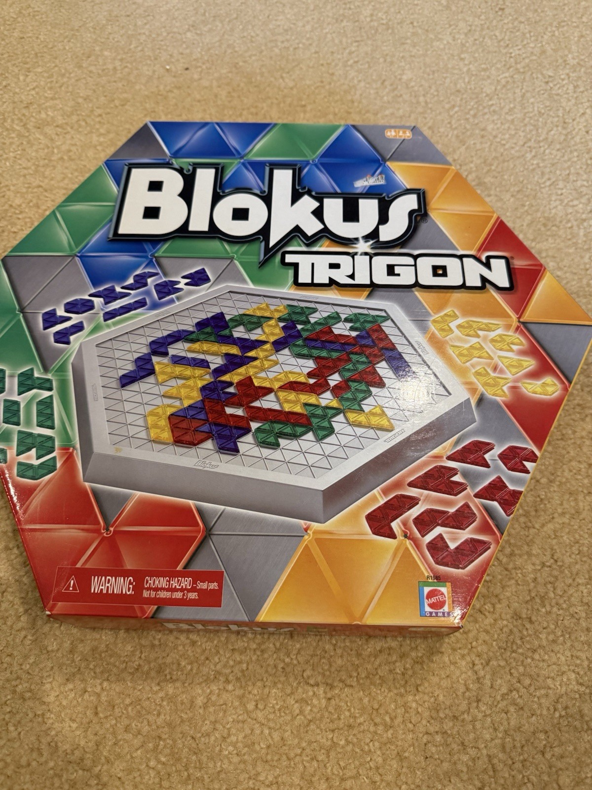 blokus trigon board game