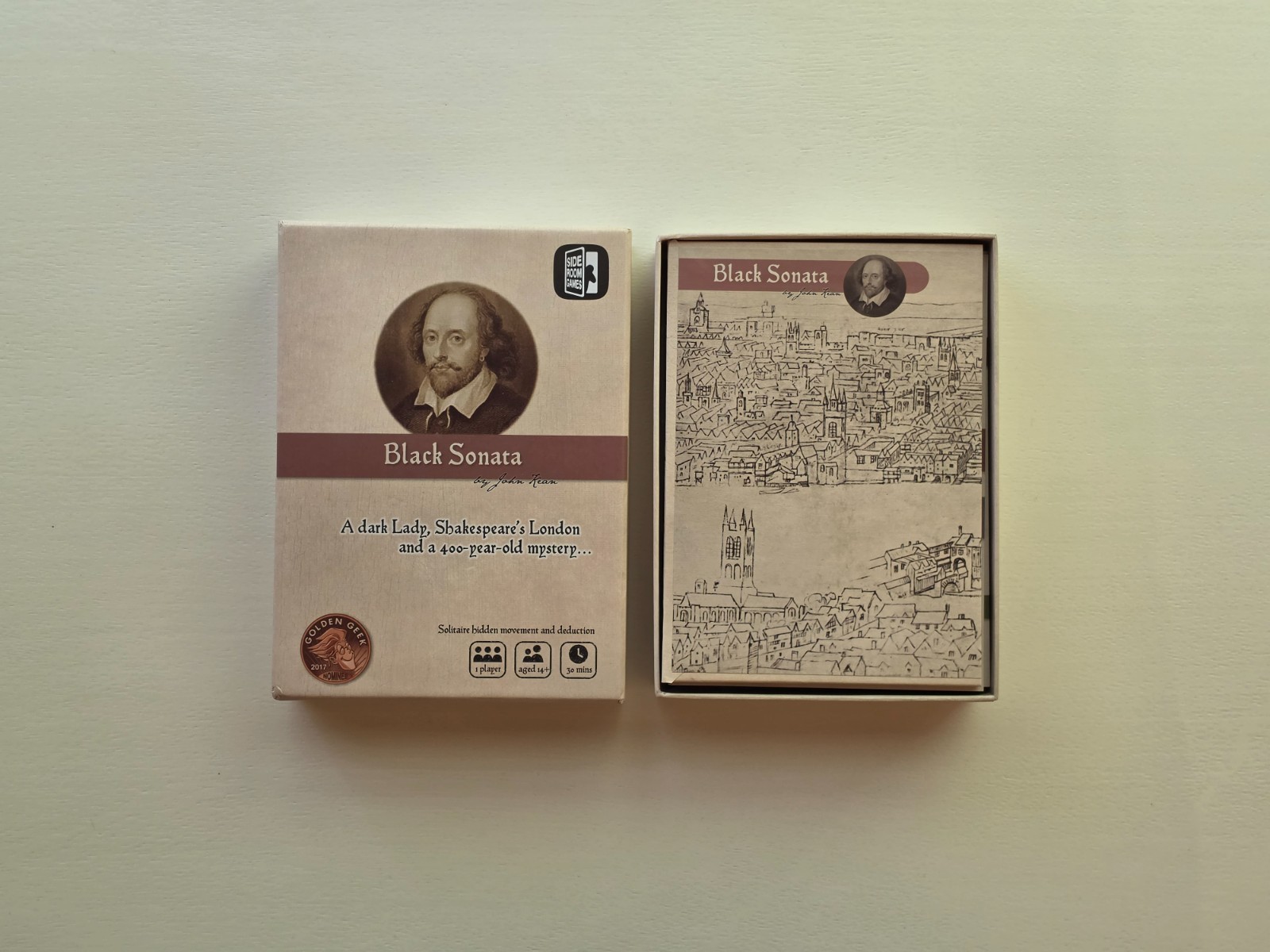 Black Sonata Boardgame and Fair Youth Expansion – Lightly Used – Great Condition
