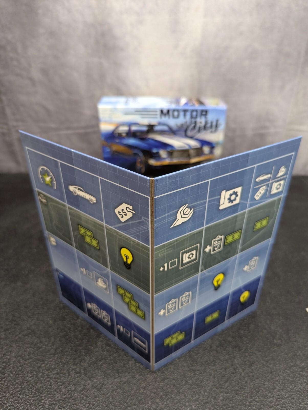 Motor City (Board Game) 25th Century Games Pinchback Riddle roll write COMPLETE