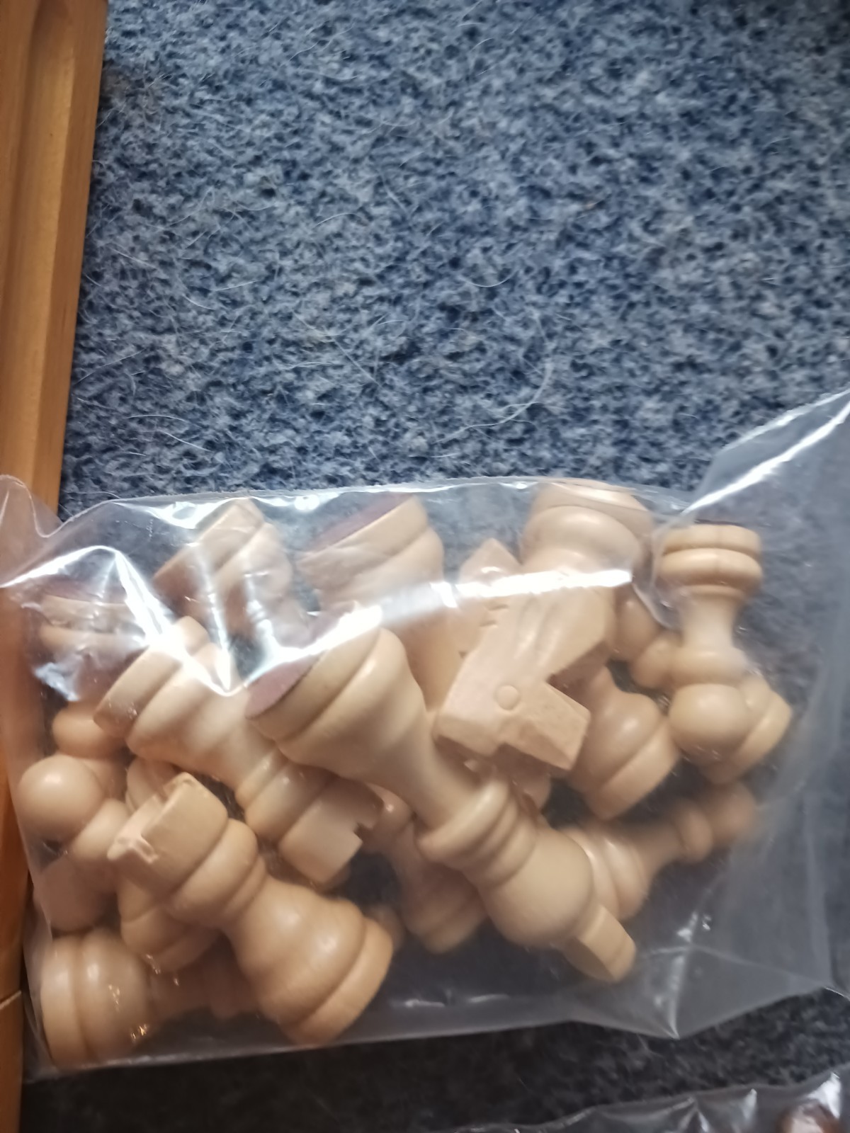Wooden Folding Chessboard Set