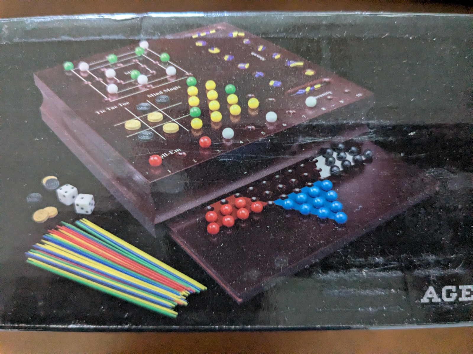 Cardinal Classics Family 11-Game Set – Wooden Storage Case – New in Original Box