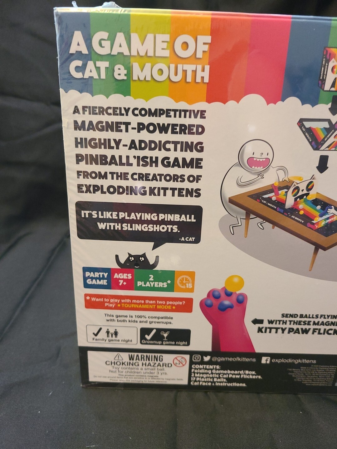 Brand New A Game of Cat & Mouth by Exploding Kittens Factory Sealed