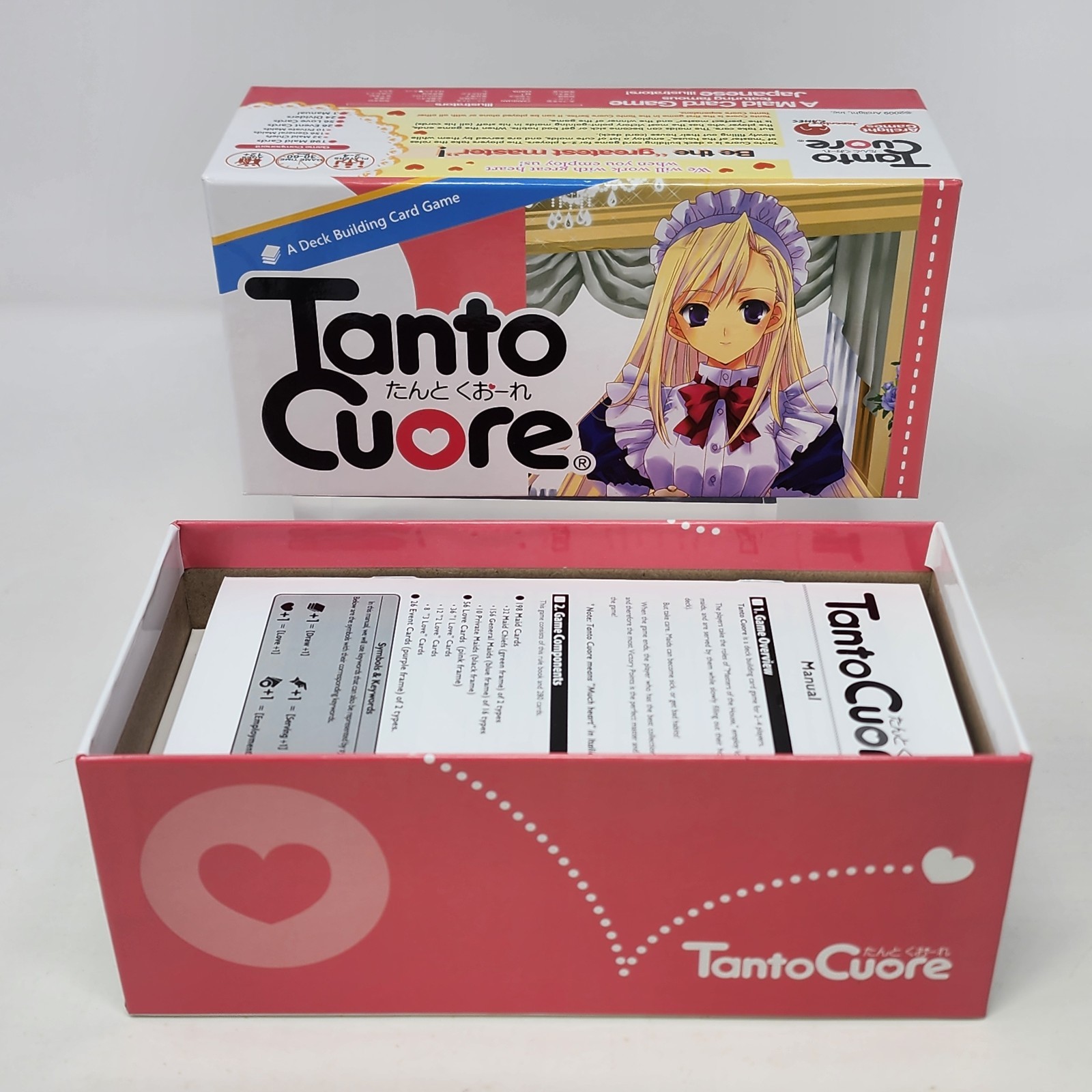 Tanto Cuore Deck Building Card Game Arclight Games 2009 Complete English Anime