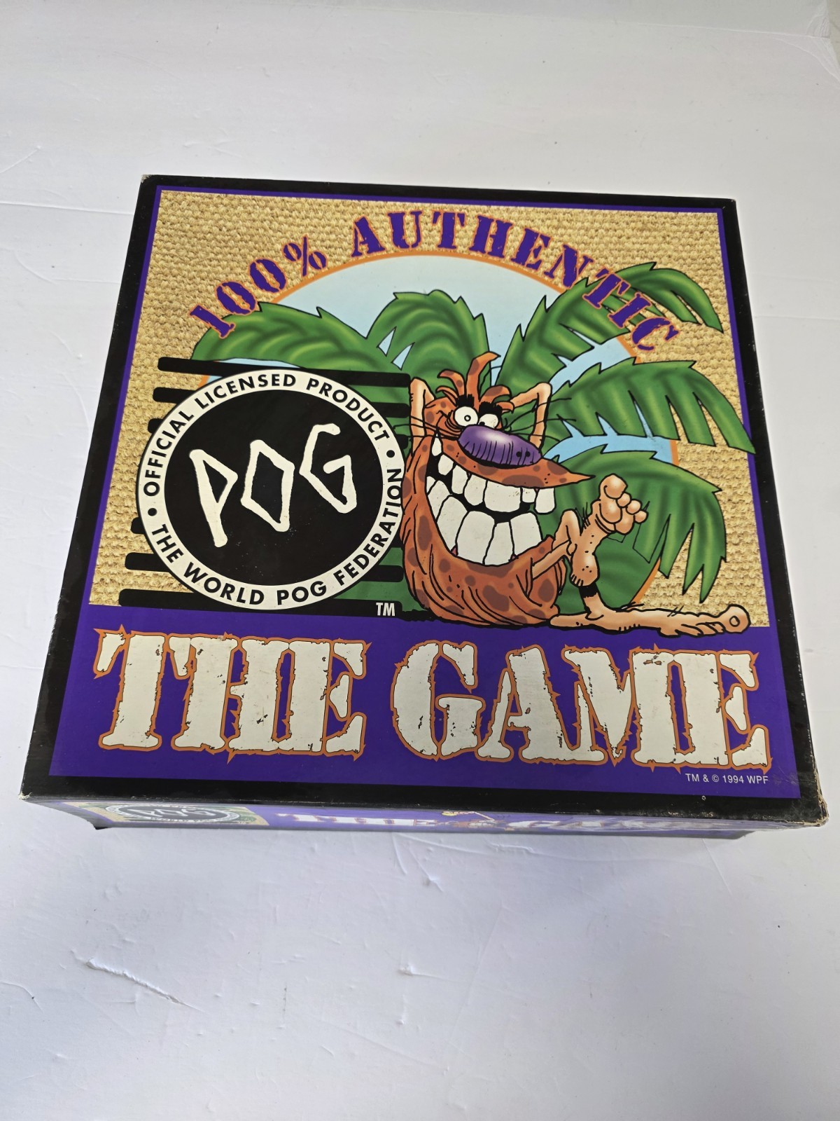 Vintage 1994 POG The Game World POG Federation Milton Bradley COMPLETE UNUSED!