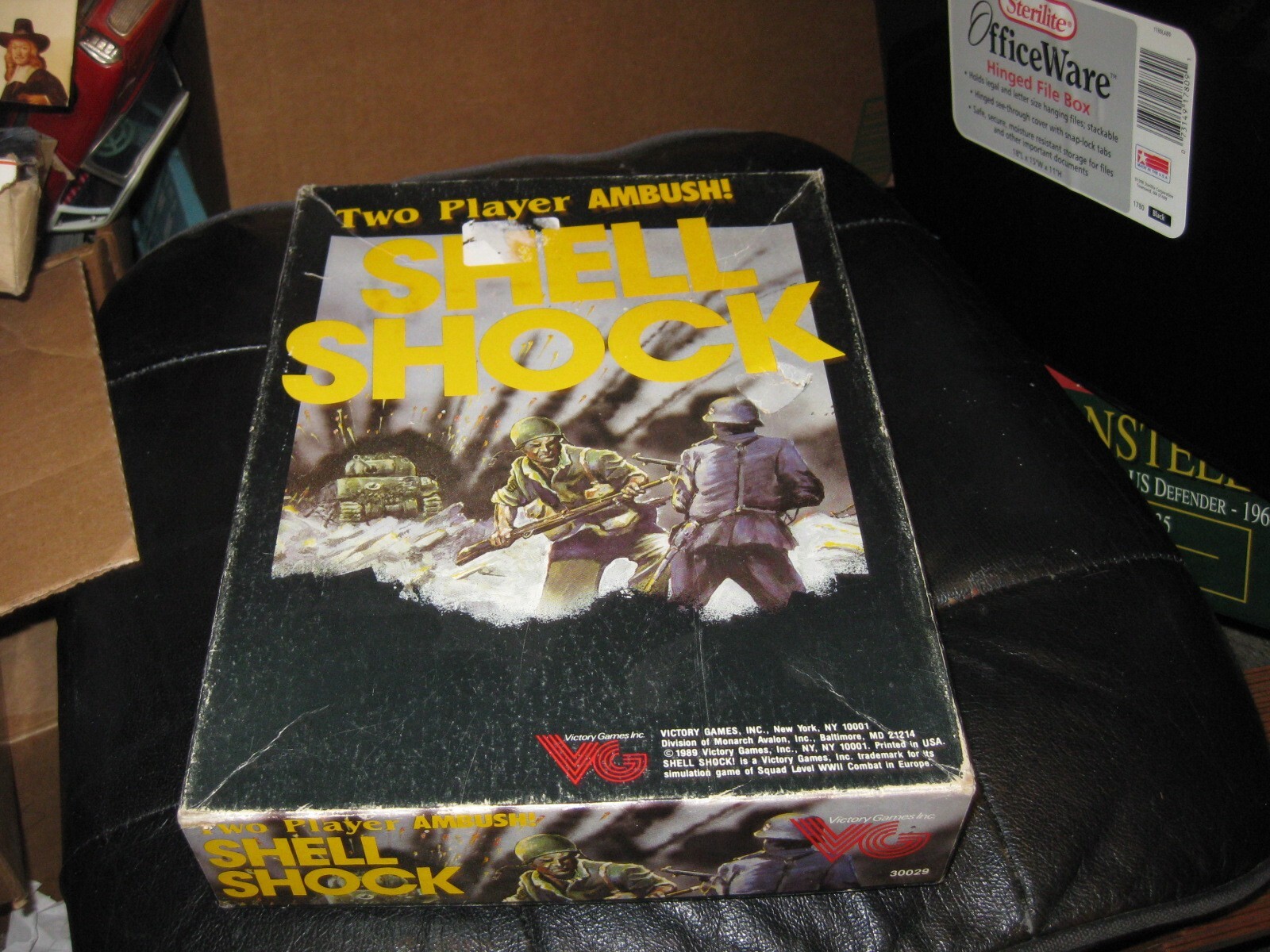 Two Player Ambush! Shell Shock – Victory Games, Inc. from 1990