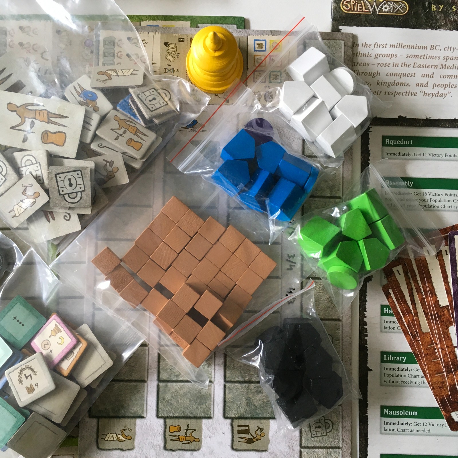 GENTES Board Game by Spielworxx #TTT 2028 1st Edition 2018 English NEW