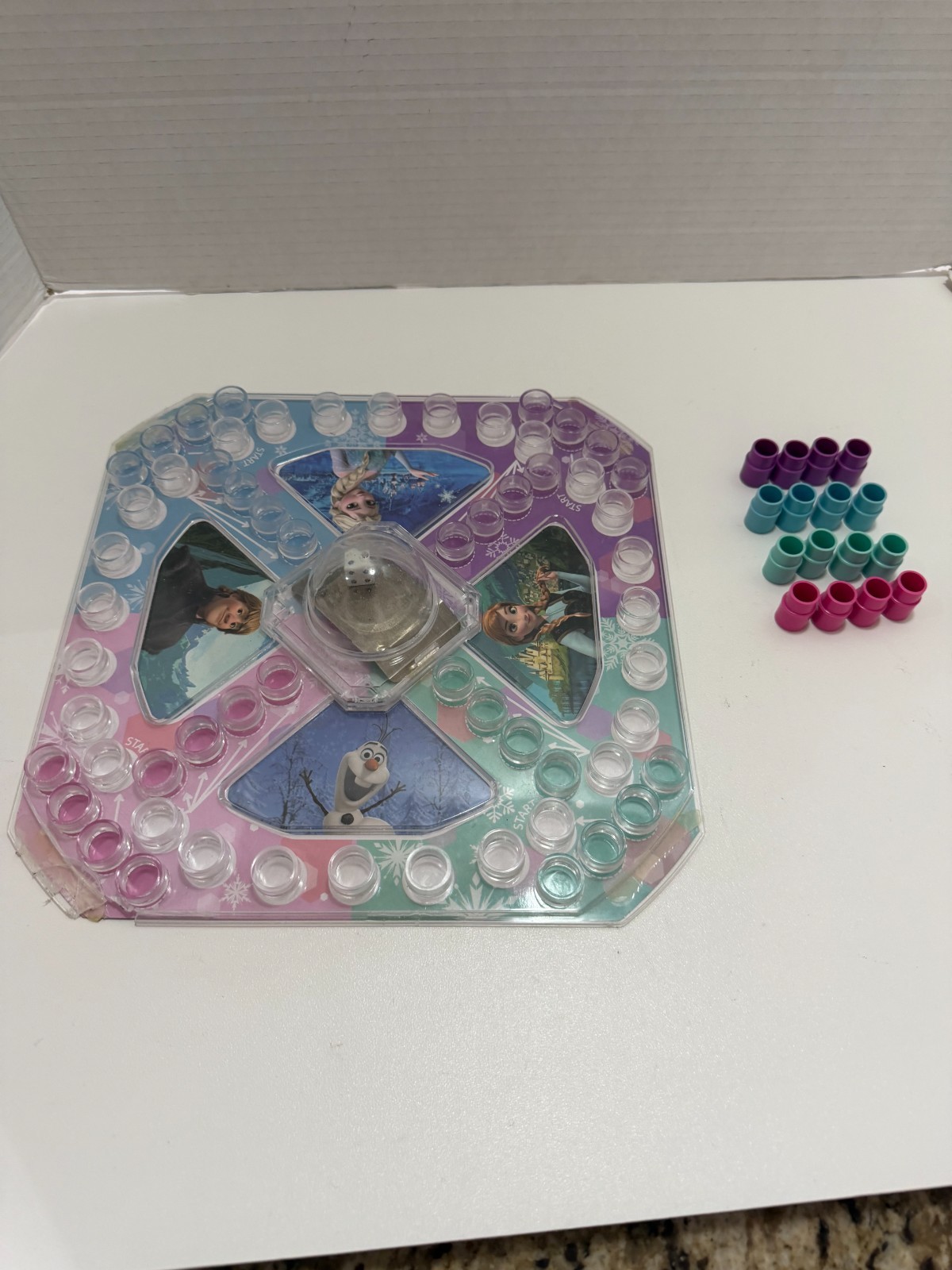 DISNEY FROZEN POP-O-MATIC TROUBLE 3-D GAME Olaf’s Ice Adventure Complete
