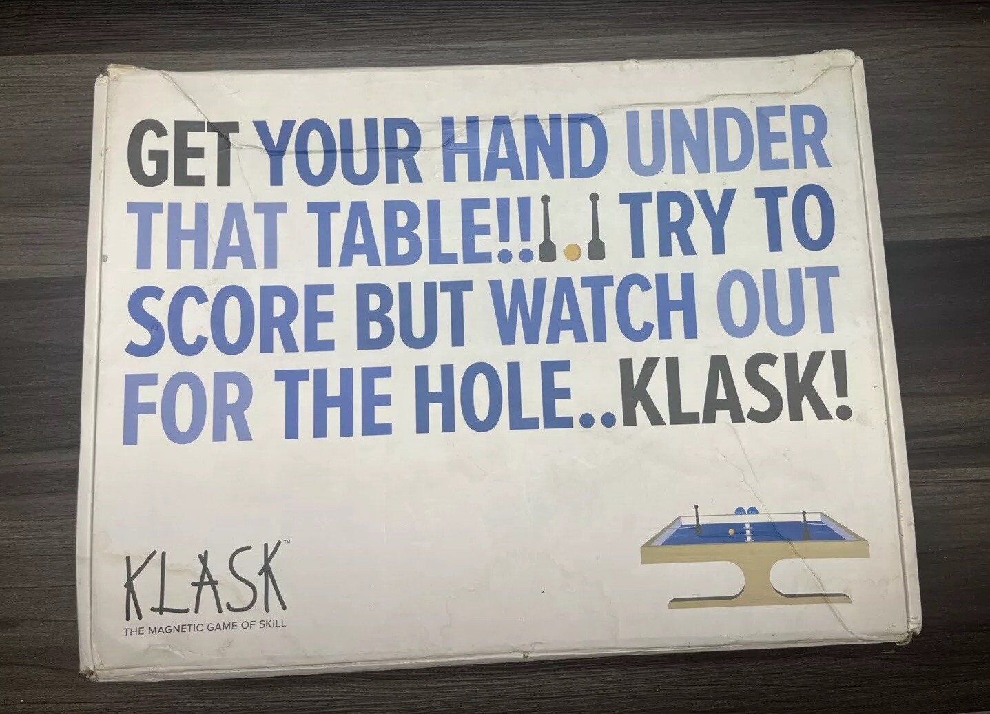 Klask The Magnetic Award-Winning Party Game of Skill – for Kids and Adults.