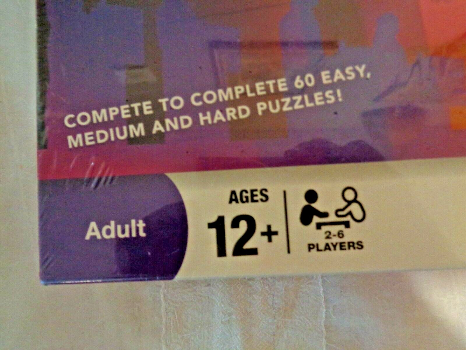 Merv Griffin’s Crosswords the Social Wordplay Game 60 Puzzles Easy to Hard New