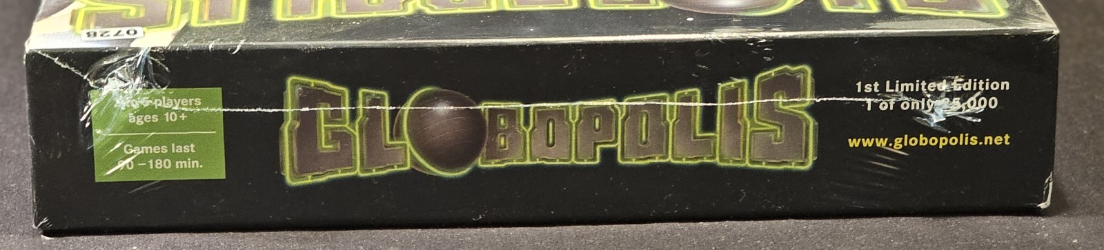 Ltd Ed. 1/25000 Globopolis Board Game (2000) – New. Still Factory Sealed