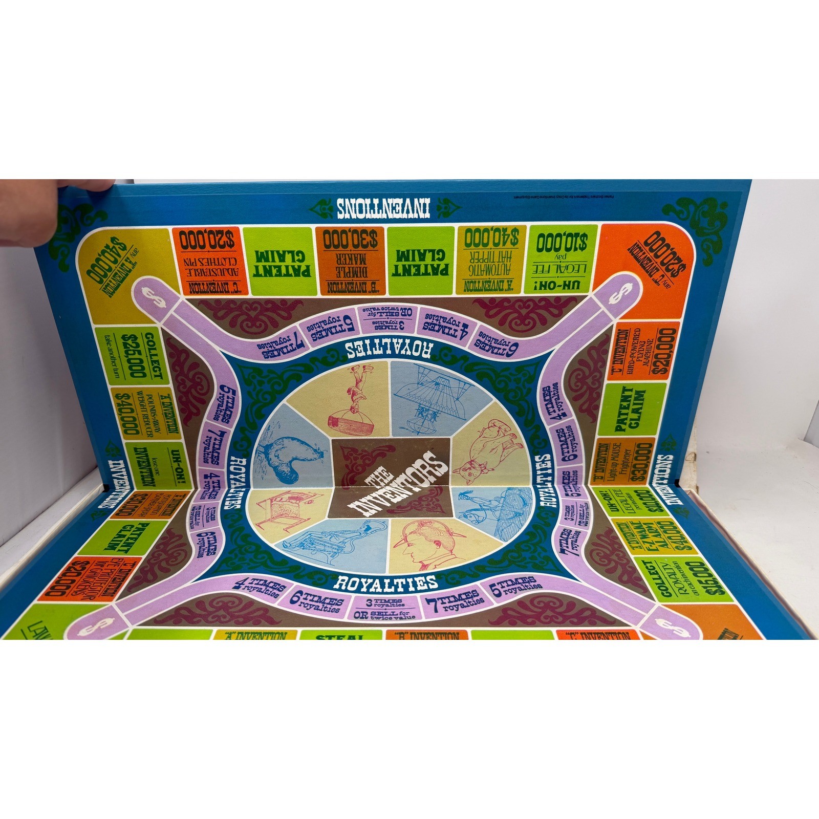 Vintage 1974 The Inventors Board Game Parker Brothers Crazy Inventions Retro
