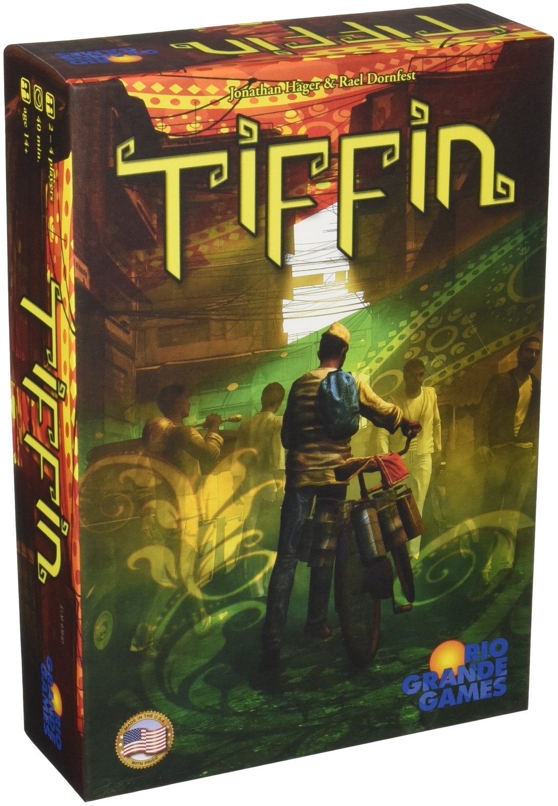 Tiffin Board Game, 2-4 Players, 30-60 minutes