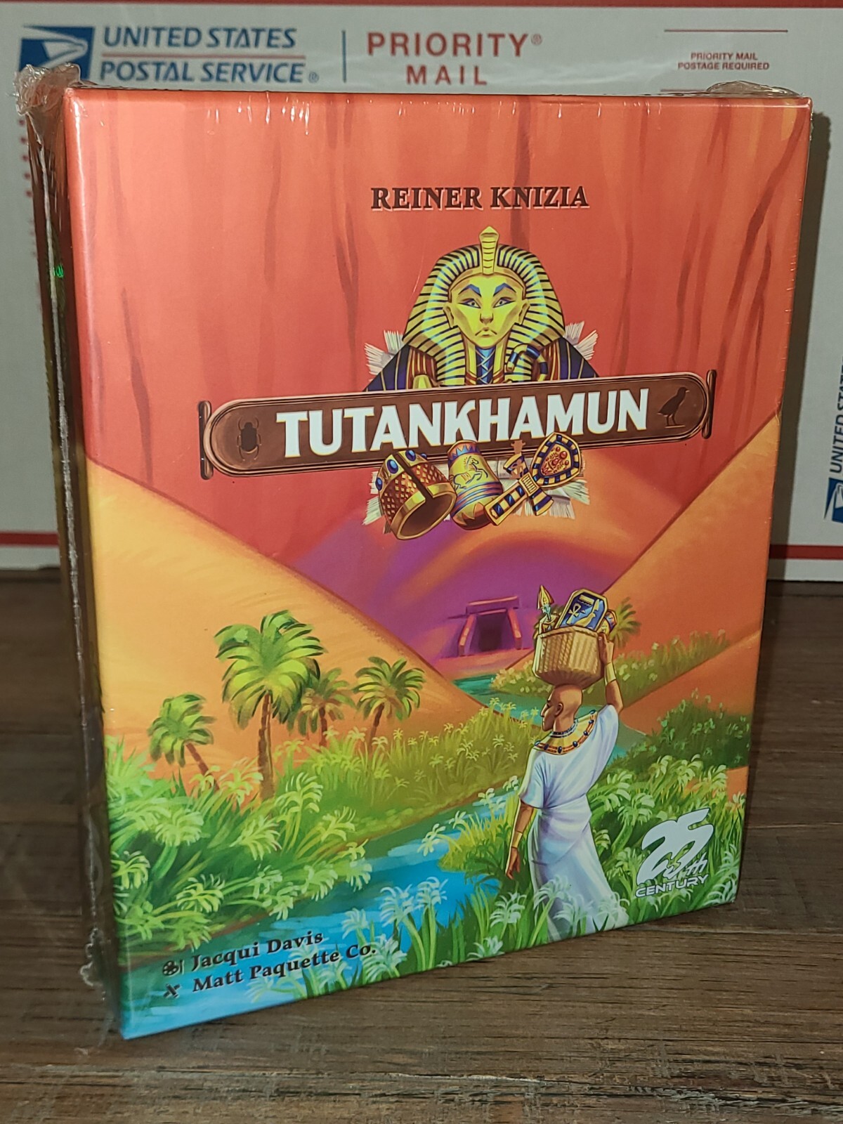 New & Sealed! TUTANKHAMUN Board Game – 25th Century Games – NIB, FREE SHIPPING!