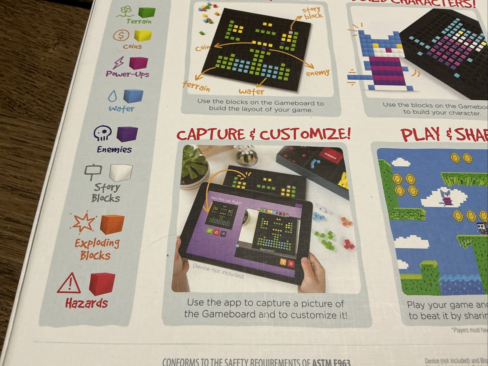BLOXELS: BUILD YOUR OWN VIDEO GAME, STARTER KIT, PIXEL PRESS, Open Box