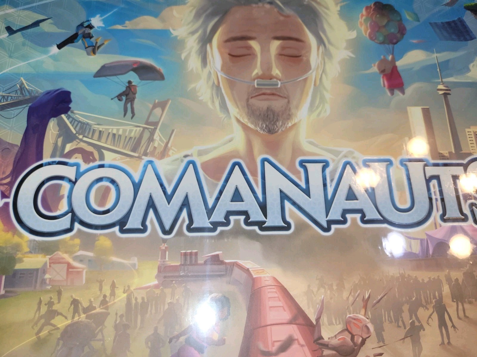 Comanauts Adventure Board Game Fantasy Flight Plaid Hat Games Sealed Free S/H